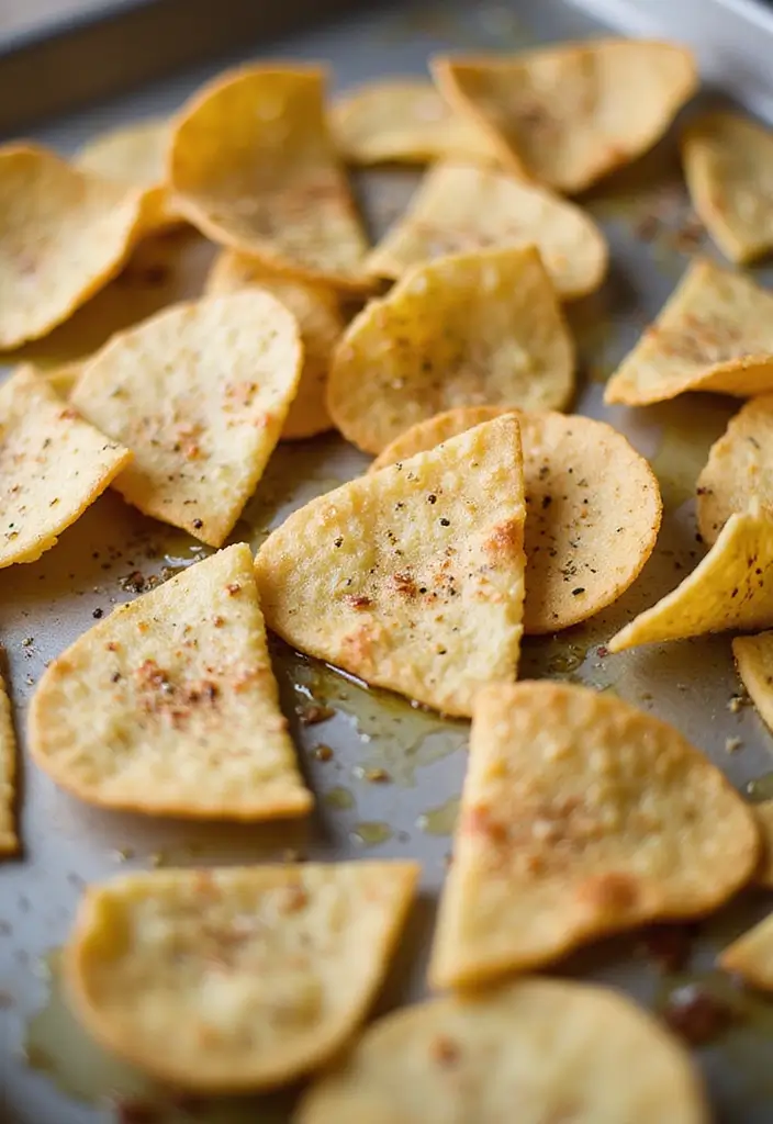 25 Tortilla Chips and Dip Recipes Perfect for Sharing - 1. Homemade Baked Tortilla Chips