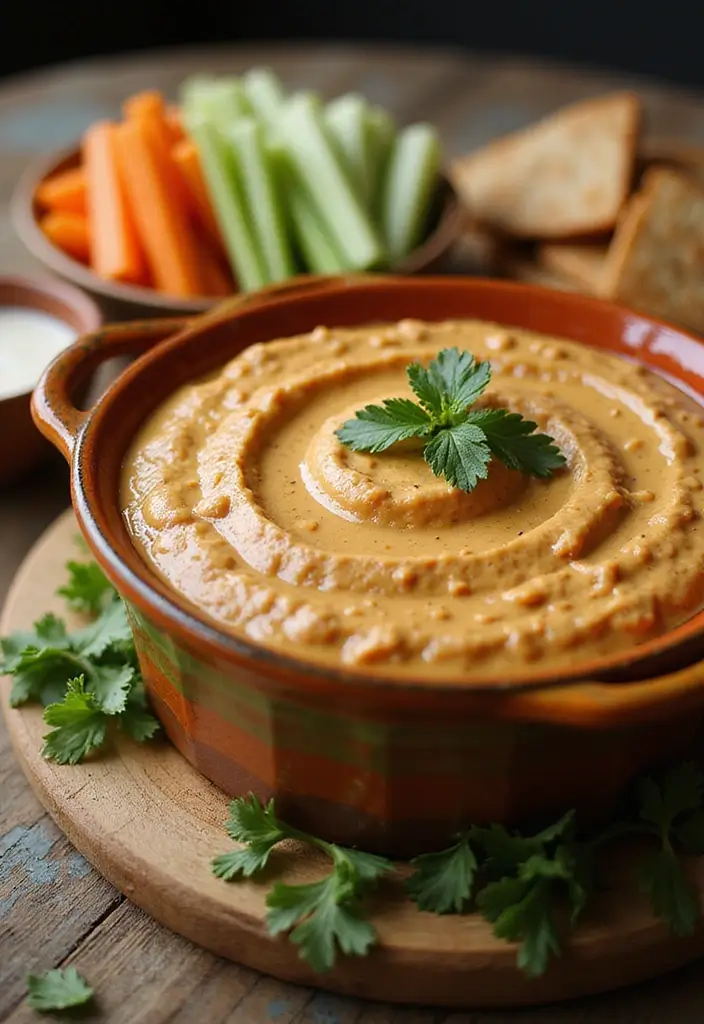 25 Two Quart Crockpot Dip Recipes That Work Every Time - 19. Thai Peanut Dip