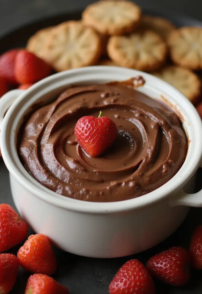 25 Two Quart Crockpot Dip Recipes That Work Every Time - 23. Nutella Dip