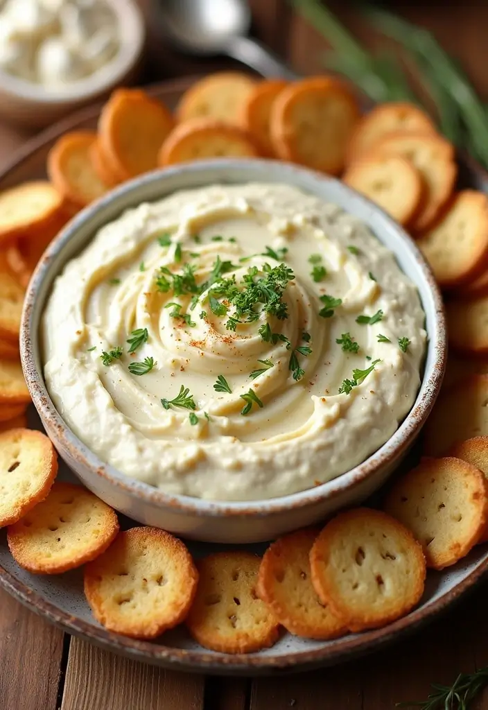 26 Cowboy Dip Recipes Baked and Inspired by All Recipes - 12. Roasted Garlic Cowboy Dip