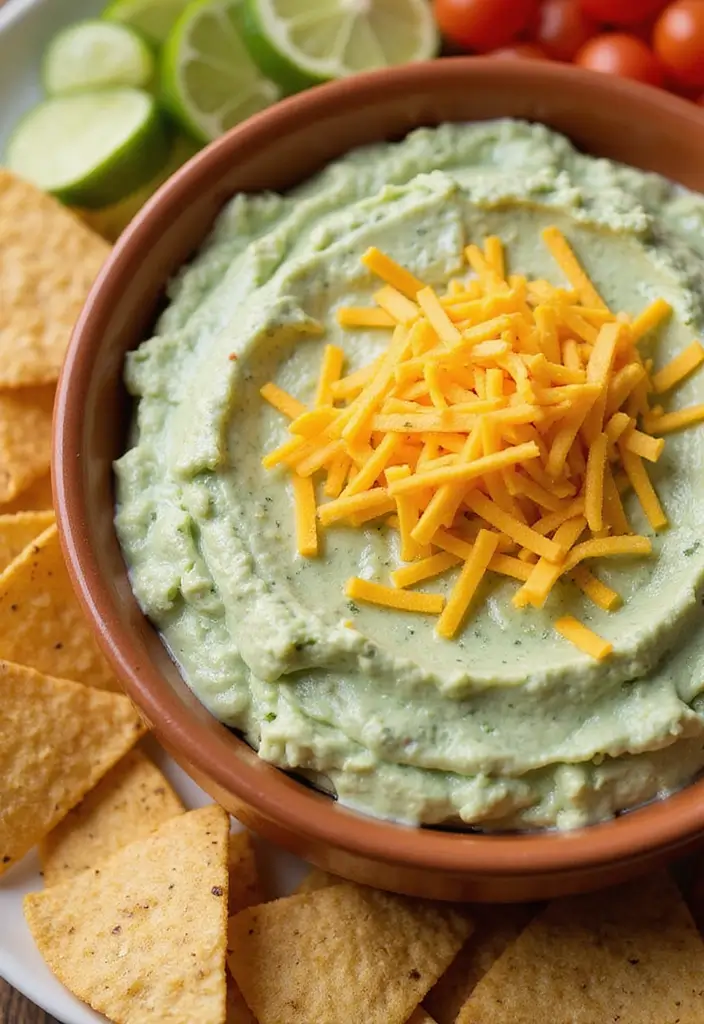 26 Cowboy Dip Recipes Baked and Inspired by All Recipes - 15. Cilantro-Lime Cowboy Dip