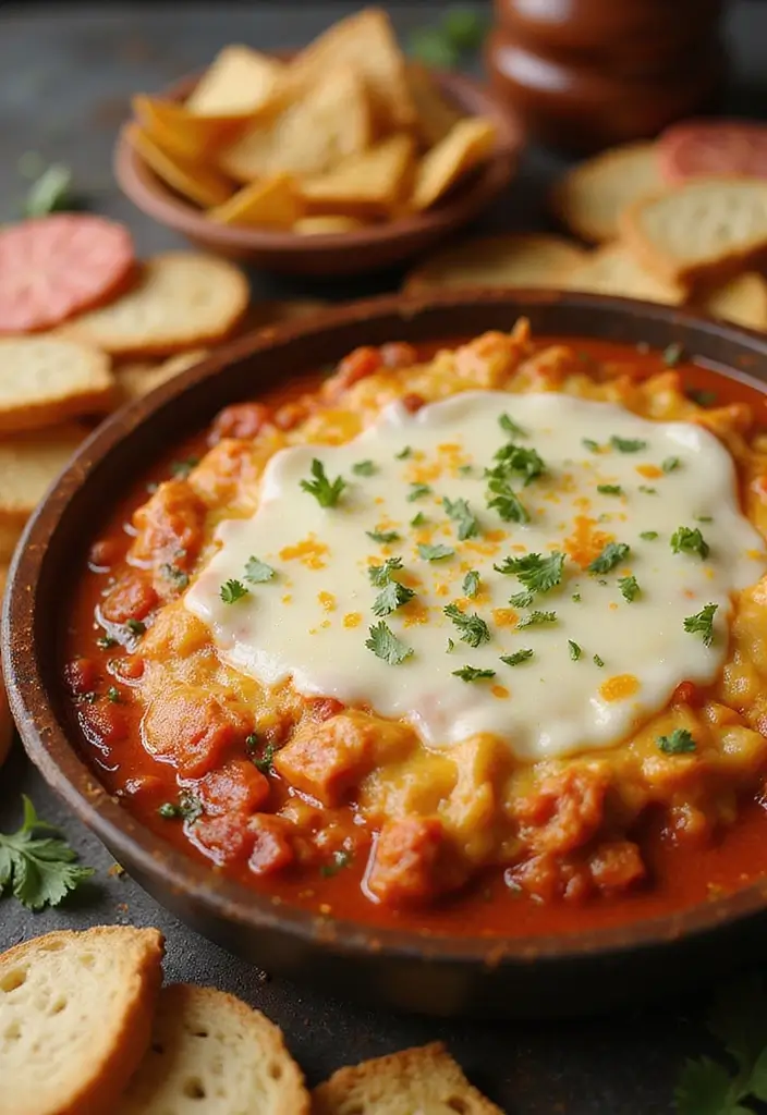 26 Cowboy Dip Recipes Baked and Inspired by All Recipes - 2. Spicy Italian Cowboy Dip