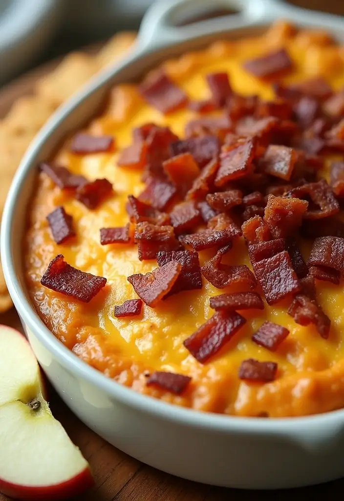 26 Cowboy Dip Recipes Baked and Inspired by All Recipes - 26. Maple Bacon Cowboy Dip