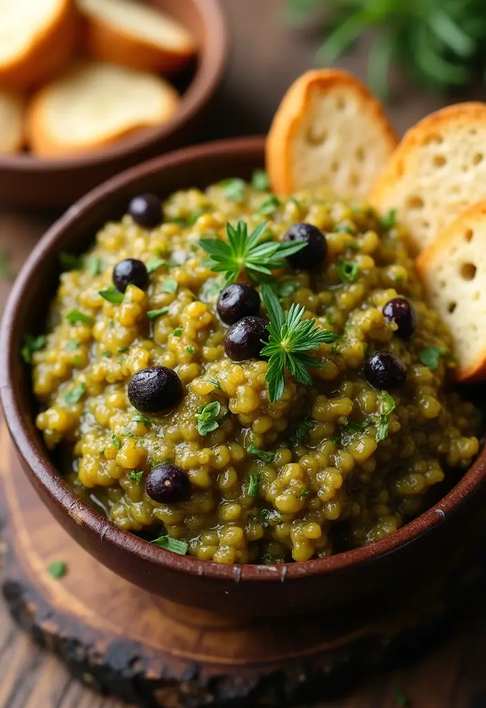 26 Dairy Free Dip Recipes That Are Creamy and Tasty - 13. Olive Tapenade