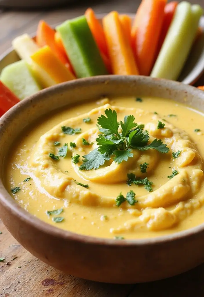 26 Dairy Free Dip Recipes That Are Creamy and Tasty - 25. Coconut Curry Dip