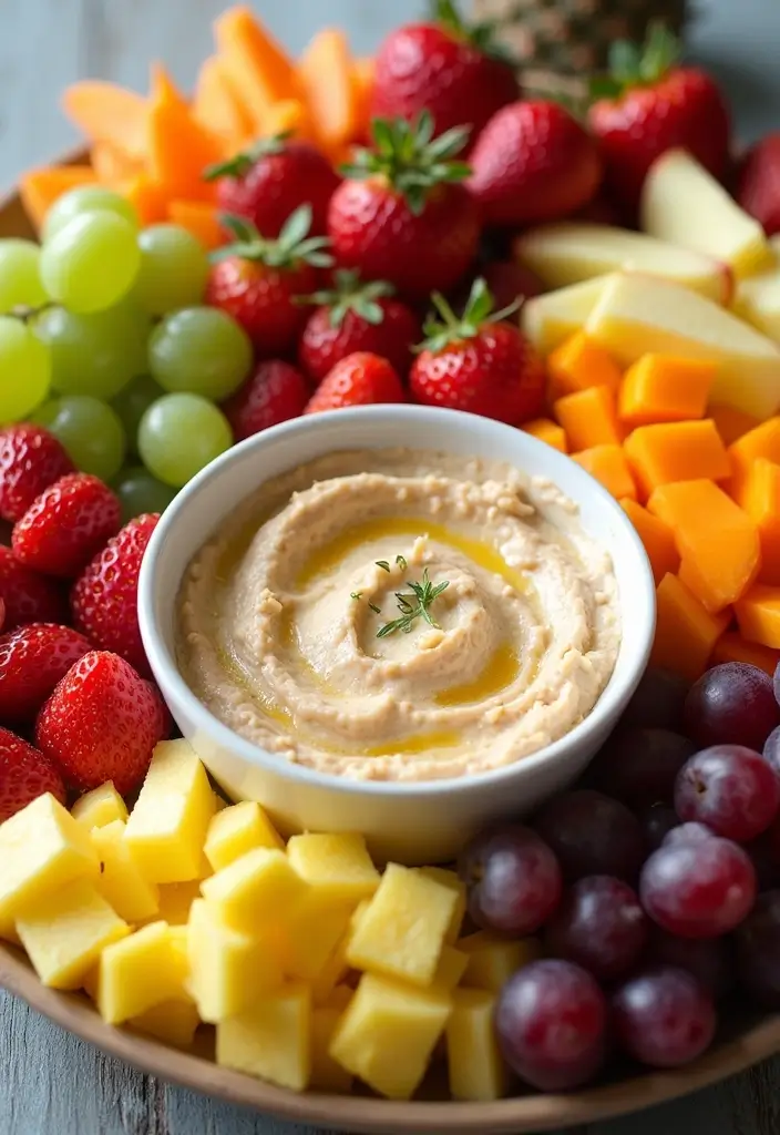 26 Delicious Recipes Using French Onion Dip at Home - 21. French Onion Dip Fruit Dip