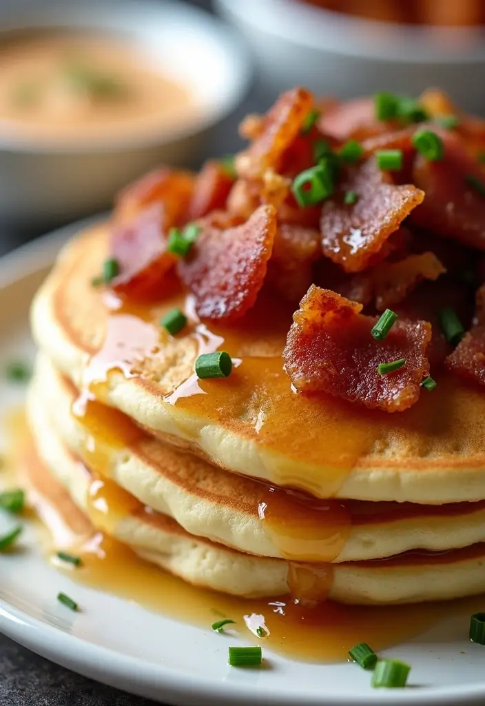 26 Delicious Recipes Using French Onion Dip at Home - 22. French Onion Dip Pancakes