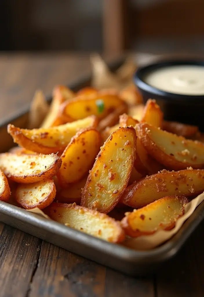 26 Delicious Recipes Using French Onion Dip at Home - 24. French Onion Dip Roasted Potatoes