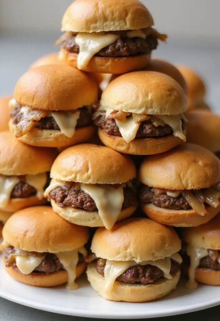 26 Delicious Recipes Using French Onion Dip at Home - 5. French Onion Dip Sliders