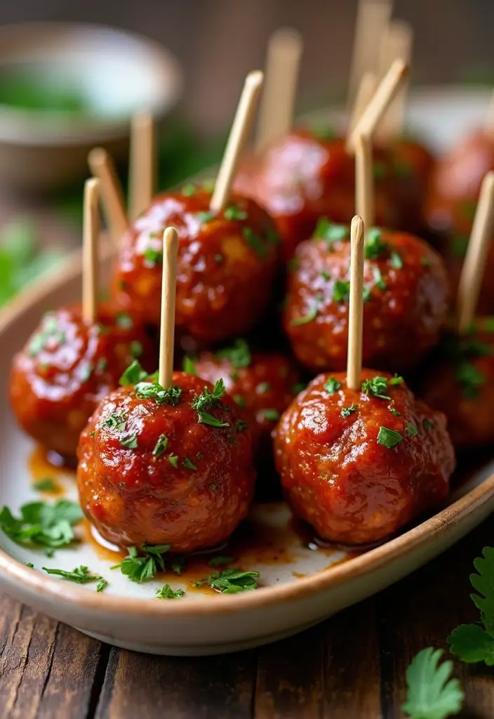 26 Delicious Recipes Using French Onion Dip at Home - 6. Baked French Onion Dip Meatballs