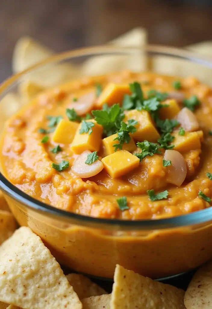 26 Four Onion Dip Recipes Inspired by 12 Tomatoes - 12. Sweet Onion and Mango Dip