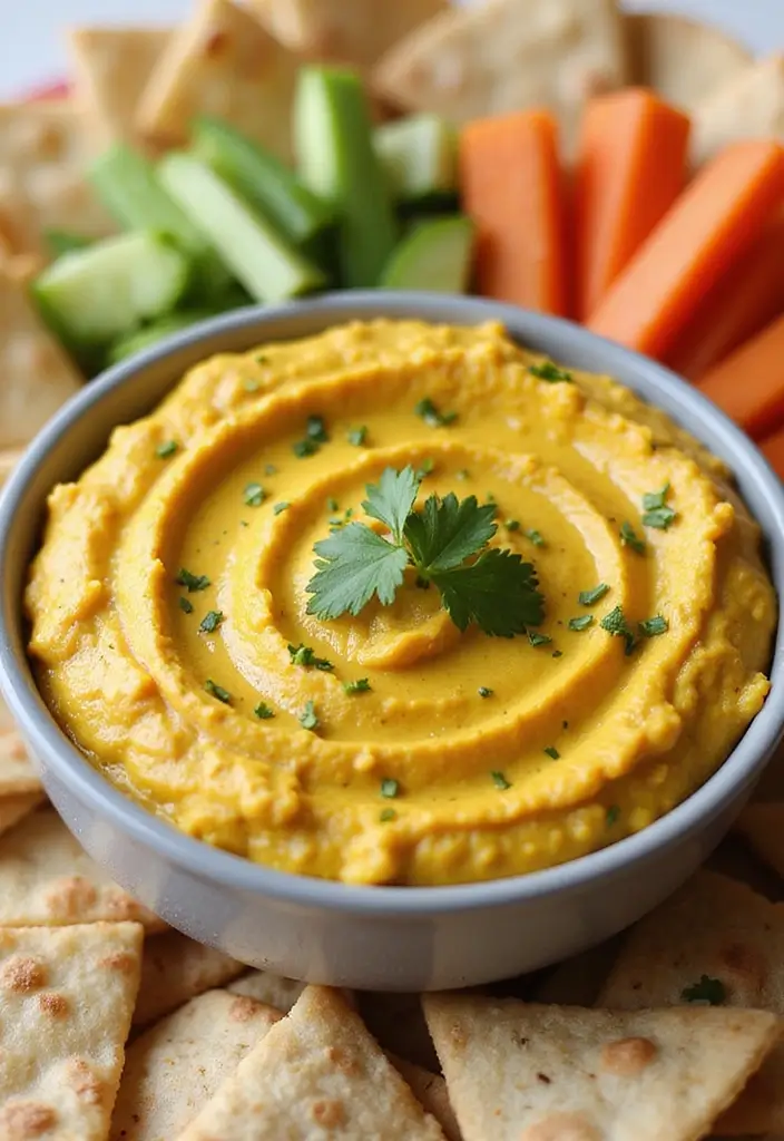 26 Four Onion Dip Recipes Inspired by 12 Tomatoes - 18. Curry Four Onion Dip