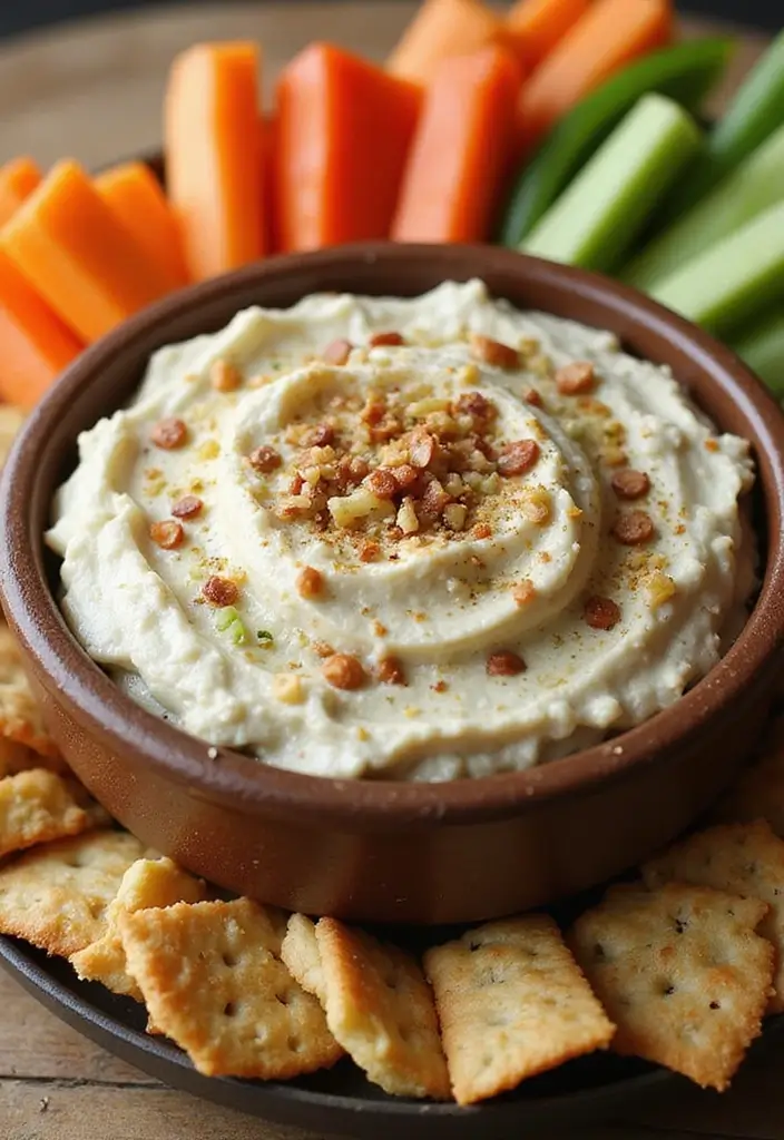 26 Four Onion Dip Recipes Inspired by 12 Tomatoes - 20. Nutty Four Onion Dip