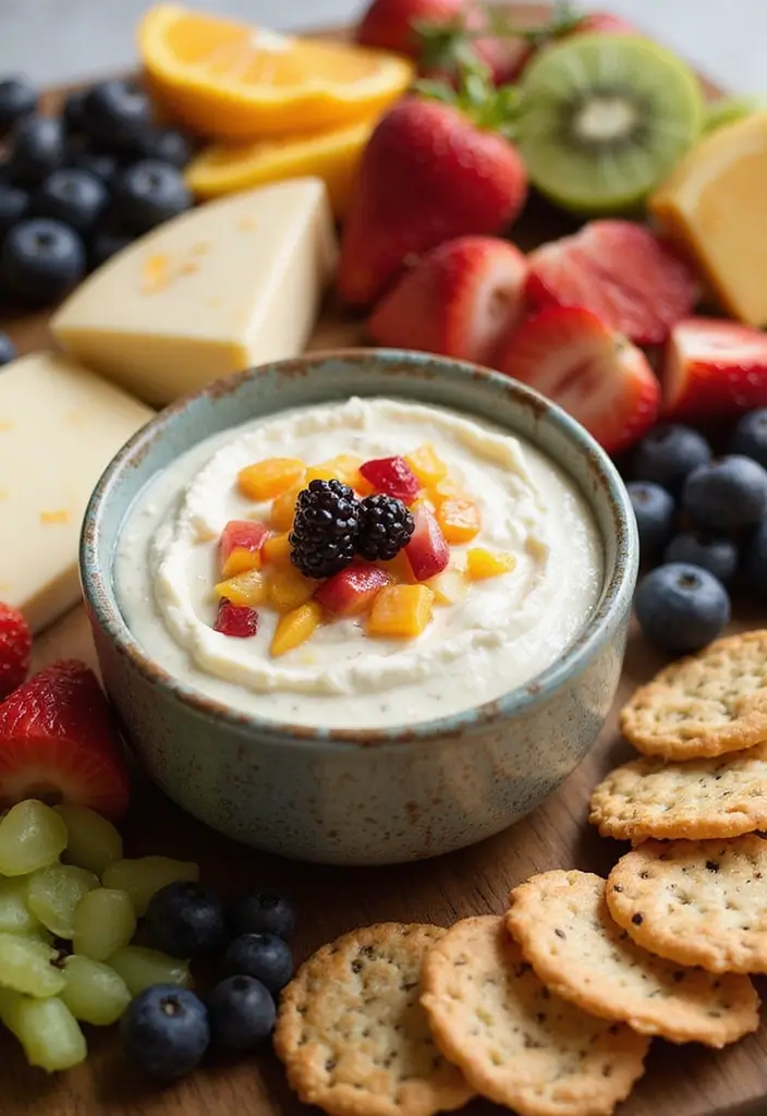 26 Four Onion Dip Recipes Inspired by 12 Tomatoes - 21. Fruit-Infused Four Onion Dip