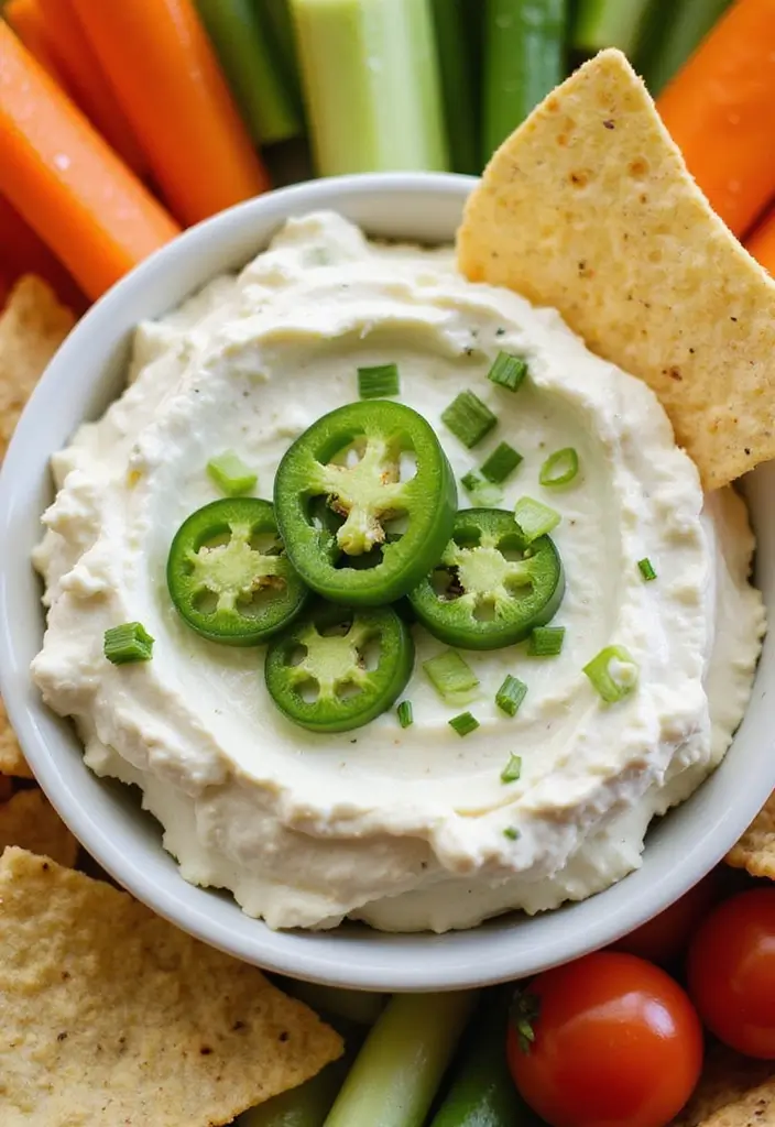 26 Jalapeño Cream Cheese Dip Recipes Packed with Flavor - 1. Classic Jalapeño Cream Cheese Dip
