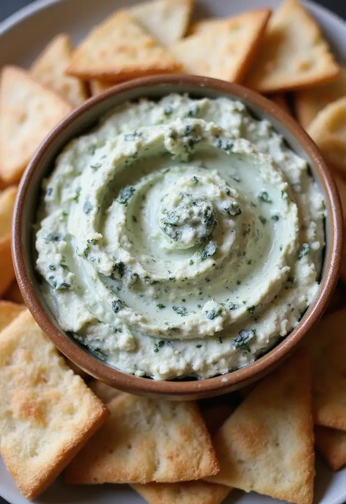 26 Jalapeño Cream Cheese Dip Recipes Packed with Flavor - 7. Spinach Jalapeño Cream Cheese Dip