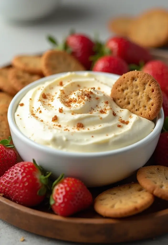 27 Cream Cheese Dessert Dip Recipes for Sweet Tooths - 20. Vanilla Bean Cream Cheese Dip