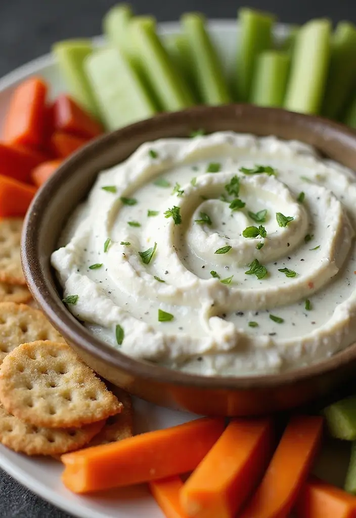 27 Cream Cheese Dip Recipes for Every Occasion - 1. Classic Herbed Cream Cheese Dip