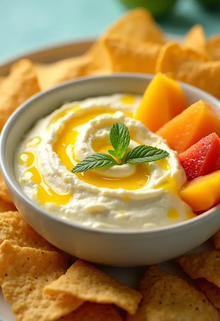 27 Cream Cheese Dip Recipes for Every Occasion - 10. Fresh Mango Cream Cheese Dip