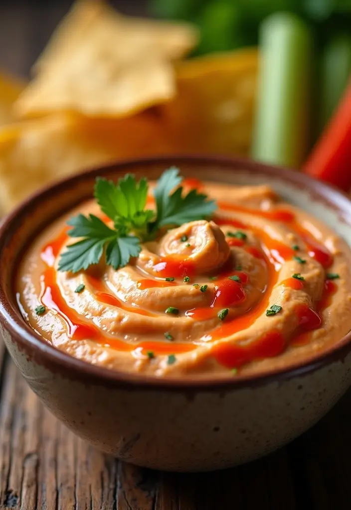 27 Cream Cheese Dip Recipes for Every Occasion - 27. Sriracha & Cream Cheese Dip