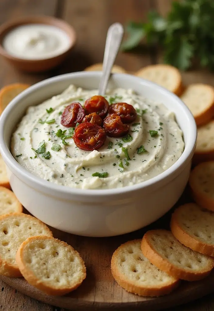 27 Cream Cheese Dip Recipes for Every Occasion - 5. Italian Herb Cream Cheese Dip