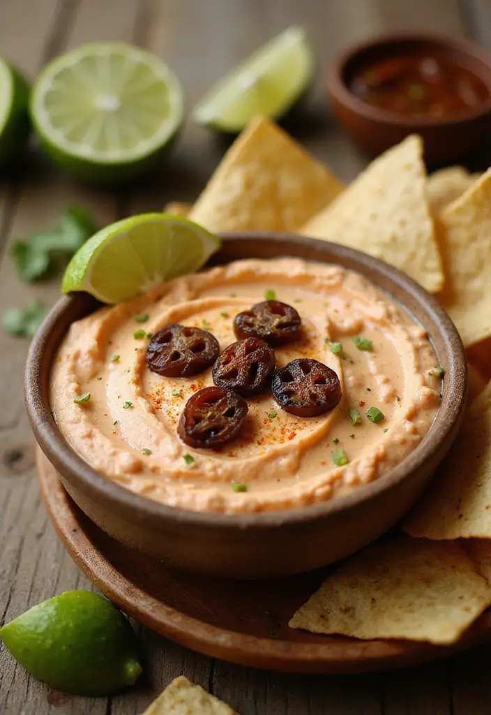 27 Cream Cheese Dip Recipes for Every Occasion - 6. Smoky Chipotle Cream Cheese Dip