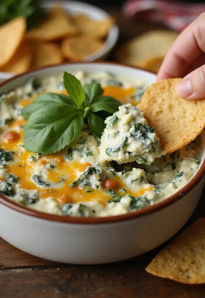 27 Cream Cheese Dip Recipes for Every Occasion - 7. Spinach Artichoke Cream Cheese Dip