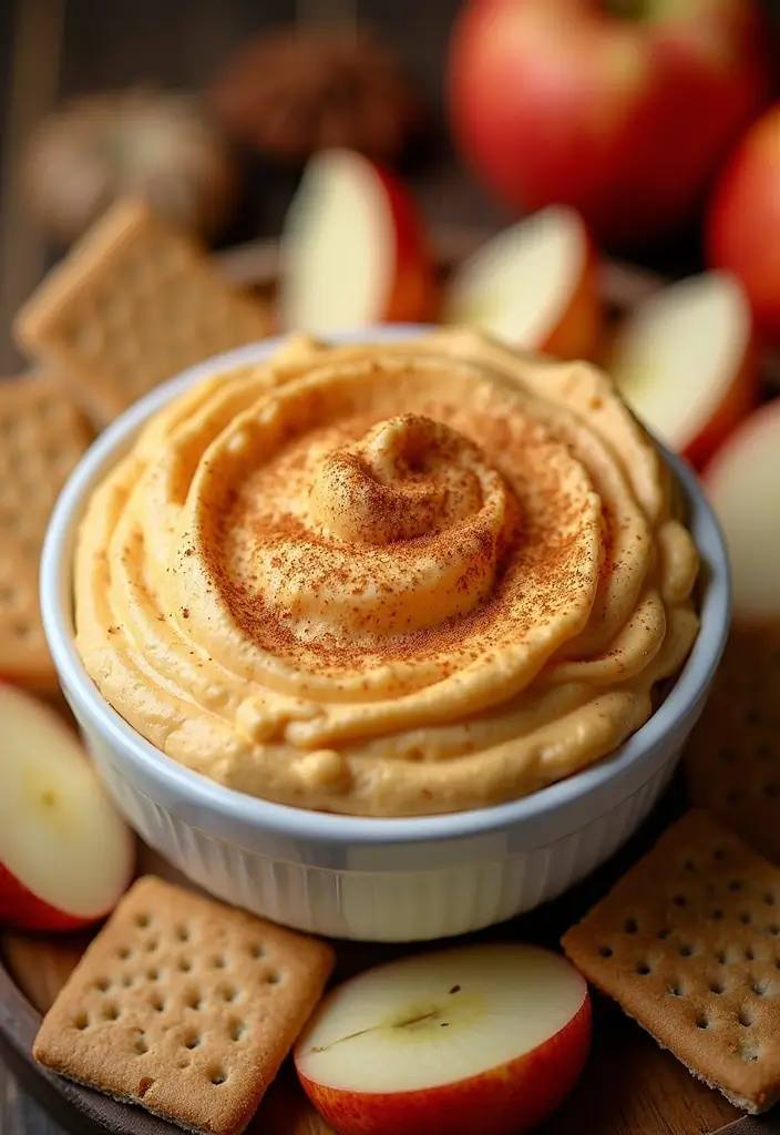 27 Cream Cheese Dip Recipes for Every Occasion - 9. Pumpkin Spice Cream Cheese Dip