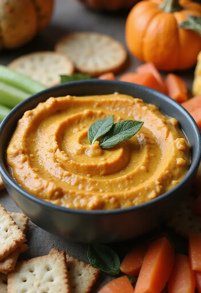 27 Crowd-Pleasing Crock Pot Dip Recipes for Your Next Gathering - 12. Pumpkin and Sage Dip