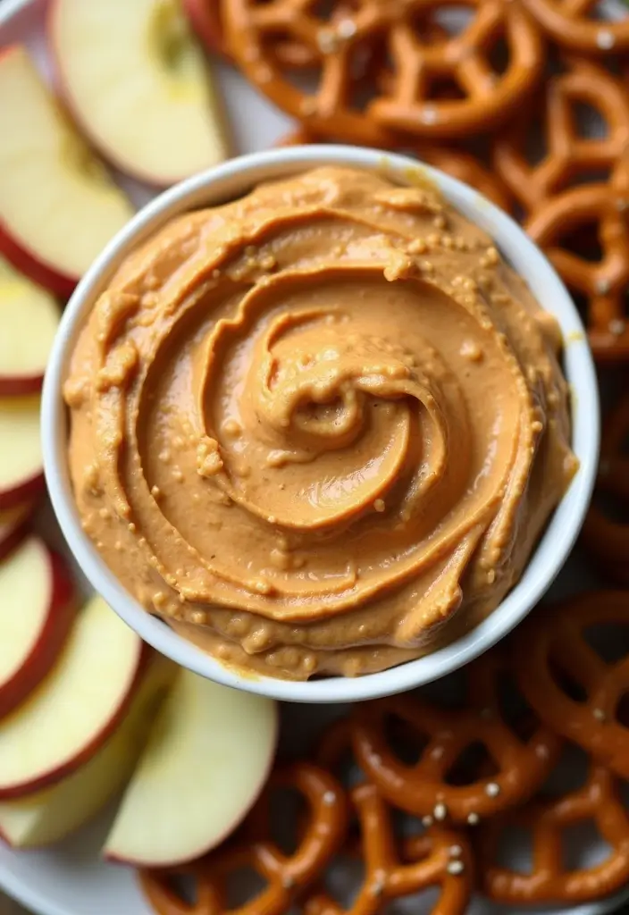 27 Crowd-Pleasing Crock Pot Dip Recipes for Your Next Gathering - 13. Sweet and Spicy Peanut Butter Dip