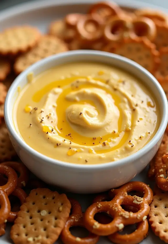 27 Crowd-Pleasing Crock Pot Dip Recipes for Your Next Gathering - 14. Maple Dijon Mustard Dip