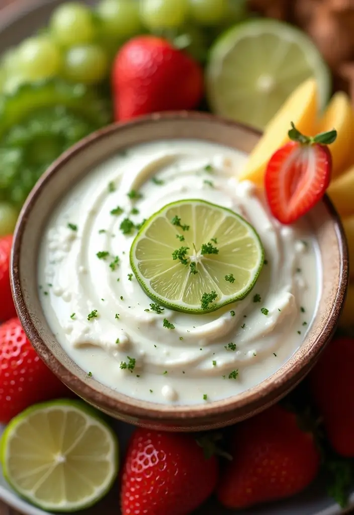 27 Crowd-Pleasing Crock Pot Dip Recipes for Your Next Gathering - 21. Creamy Coconut and Lime Dip