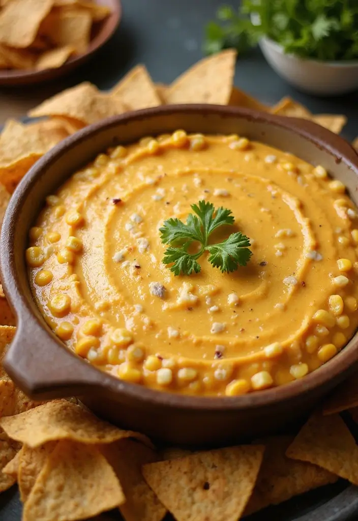 27 Easy 3 Ingredient Cheese Dip Recipes Ready Fast - 10. Sweet Corn Cheese Dip
