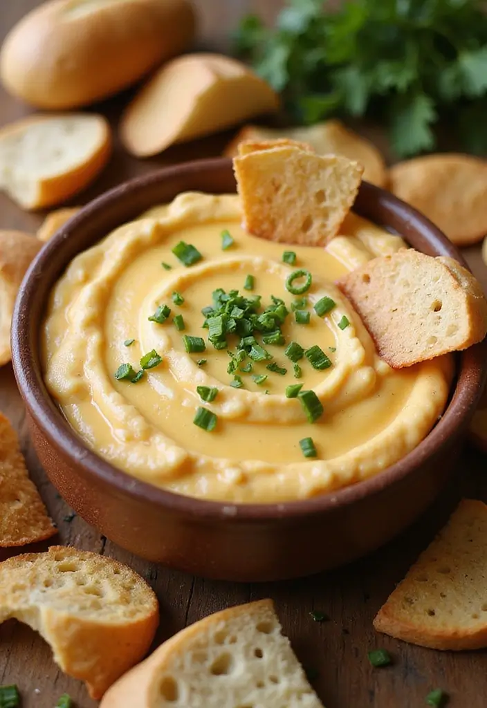 27 Easy 3 Ingredient Cheese Dip Recipes Ready Fast - 18. Hearty Potato Cheese Dip