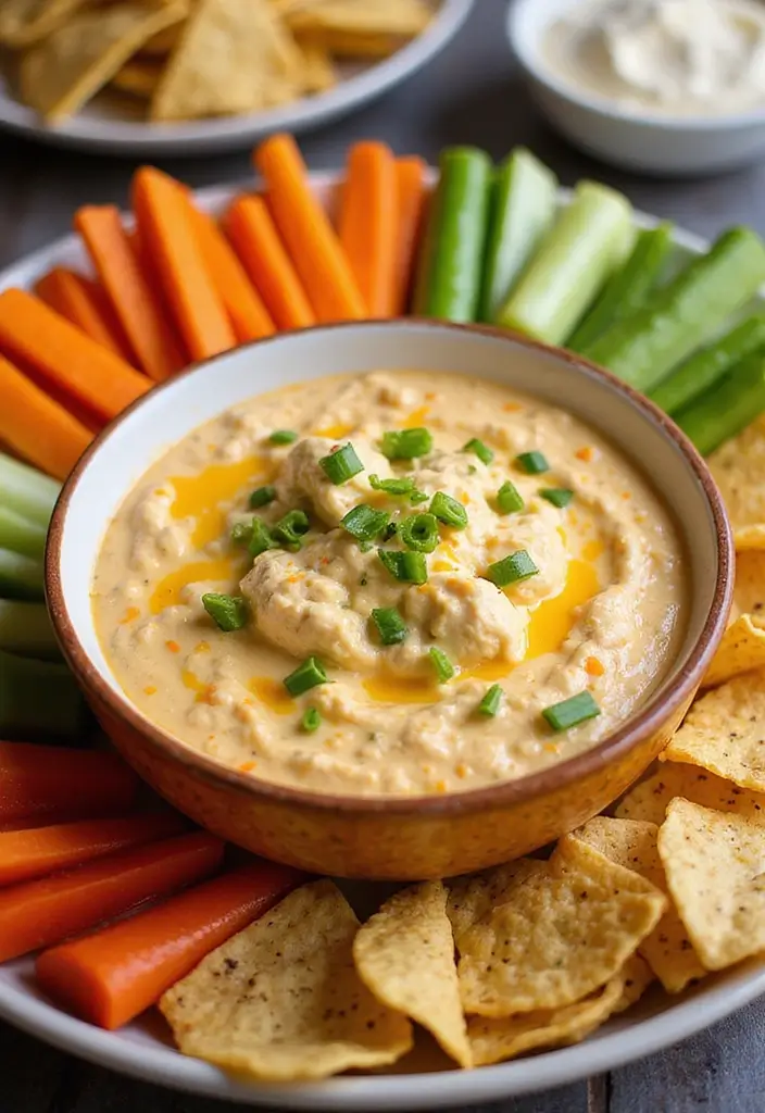 27 Easy 3 Ingredient Cheese Dip Recipes Ready Fast - 20. Cheesy Cauliflower Dip