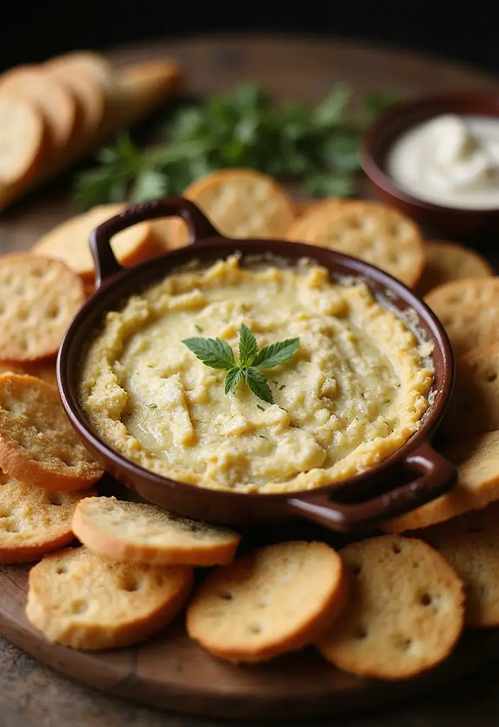 27 Easy 3 Ingredient Cheese Dip Recipes Ready Fast - 27. Parmesan Artichoke Cheese Dip