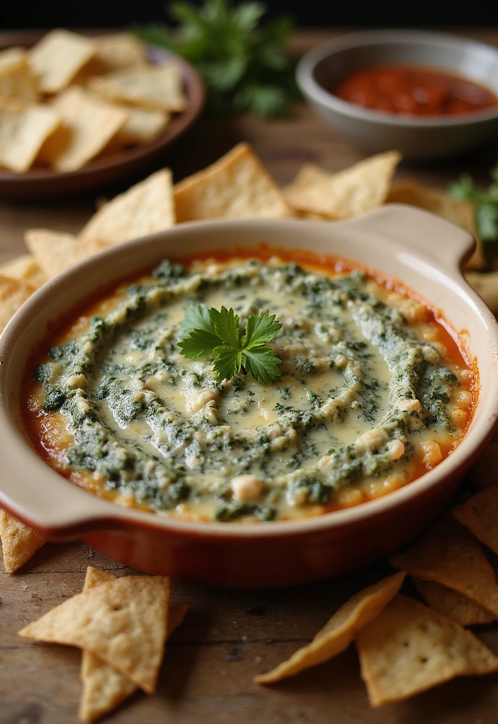 27 Easy 3 Ingredient Cheese Dip Recipes Ready Fast - 9. Cheesy Spinach Dip