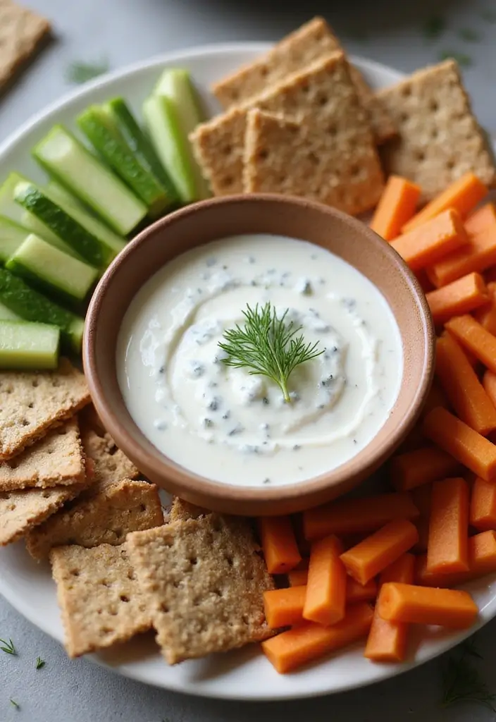 27 Easy Dip Recipes for New Year’s Eve Appetizers 19 27 Easy Dip Recipes for New Year’s Eve Appetizers - 19. Refreshing Yogurt Dip with Dill
