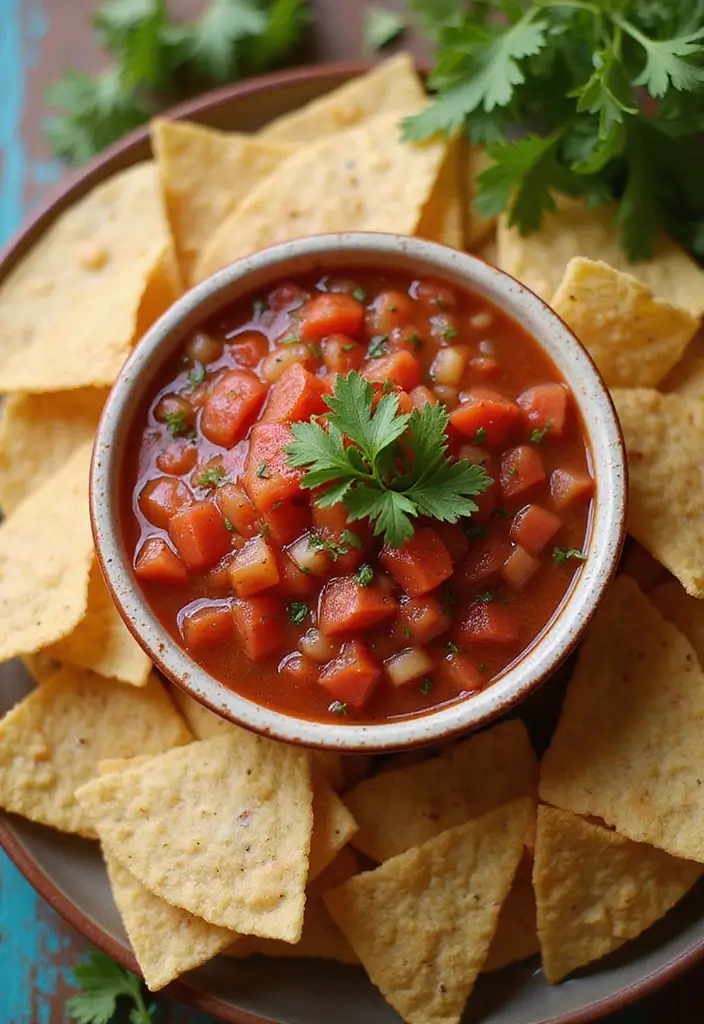 27 Easy Dip Recipes for New Year’s Eve Appetizers 6 27 Easy Dip Recipes for New Year’s Eve Appetizers - 6. Tangy Tomato Salsa
