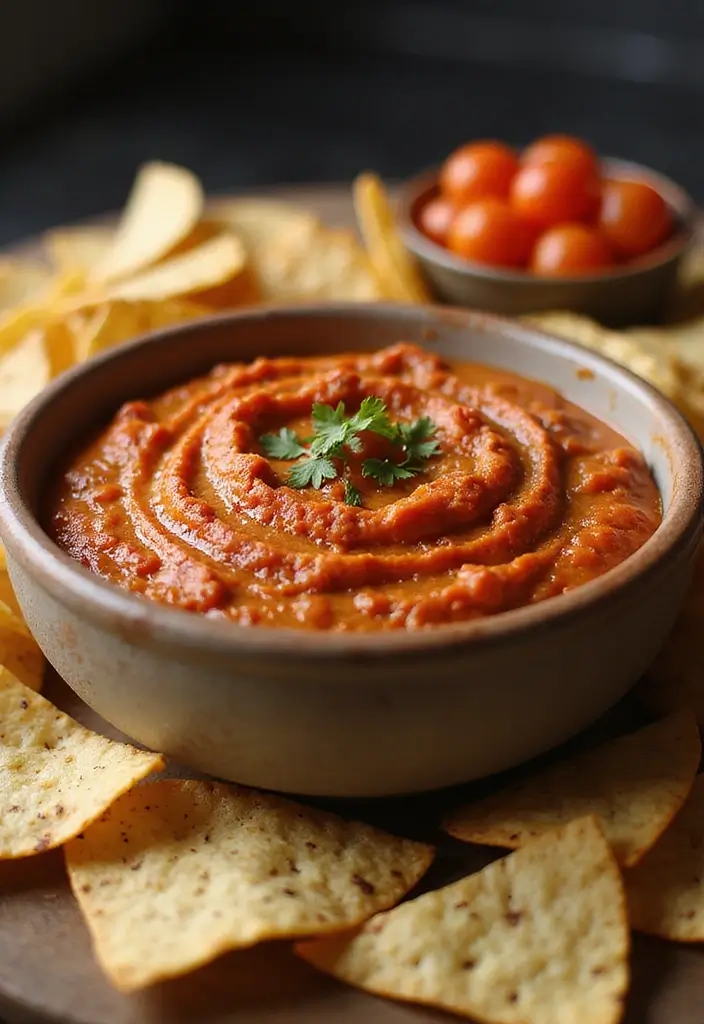 27 Gluten Free Mexican Dip Recipes Full of Flavor - 21. Chipotle Roasted Tomato Dip