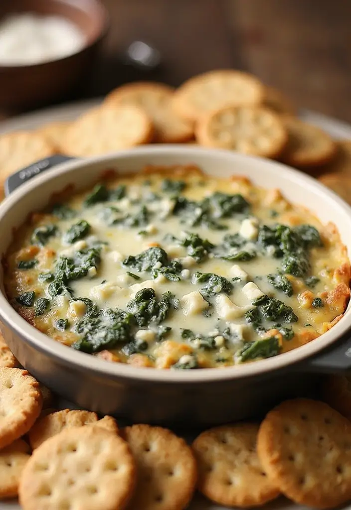 27 Gluten Free Mexican Dip Recipes Full of Flavor - 24. Spinach Feta Dip
