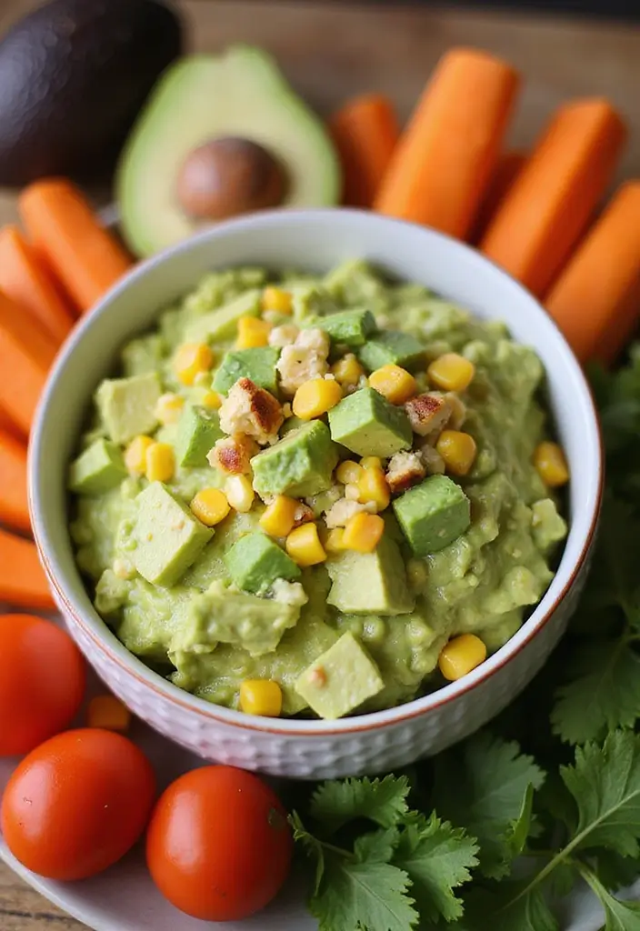 27 Gluten Free Mexican Dip Recipes Full of Flavor - 5. Corn and Avocado Salad Dip