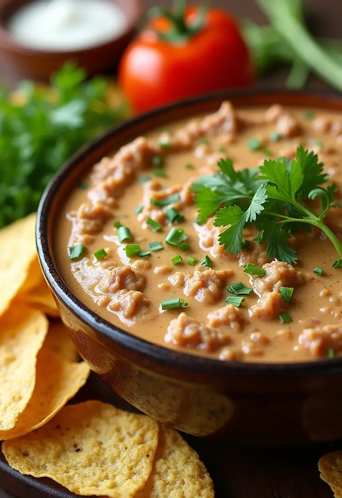 27 Ground Beef Dip Recipes That Feed a Hungry Crowd - 17. Creamy Garlic Beef Dip
