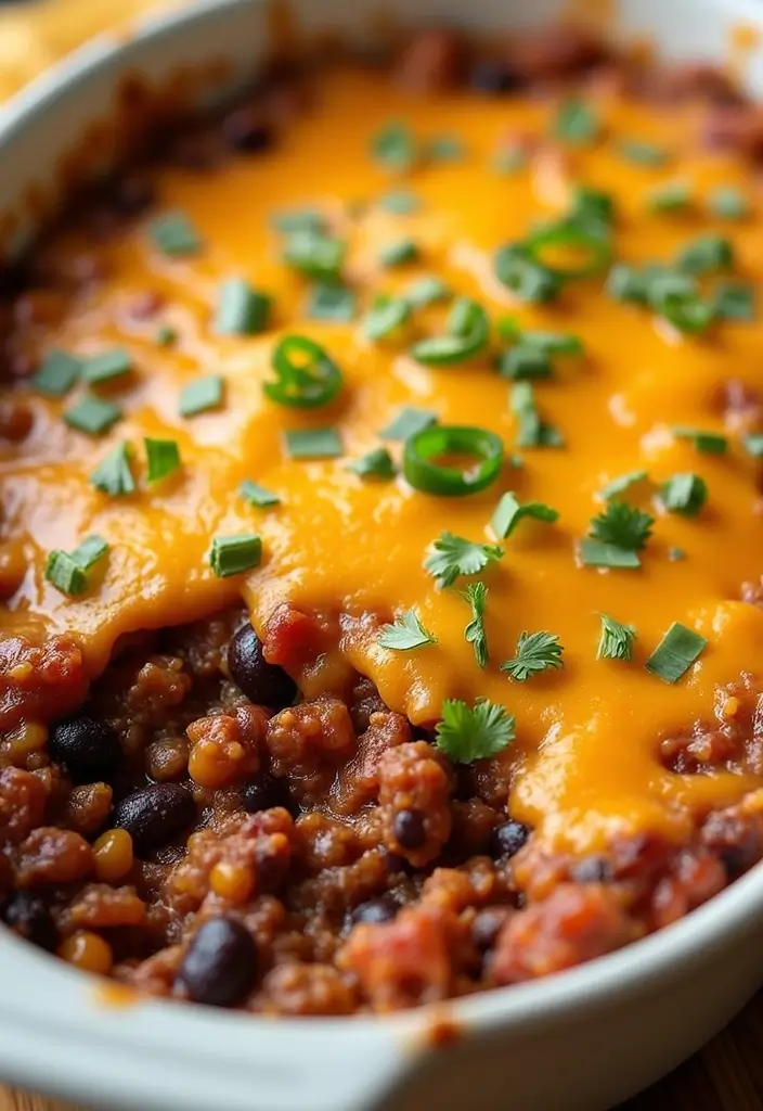27 Ground Beef Dip Recipes That Feed a Hungry Crowd - 7. Southwest Beef and Black Bean Dip