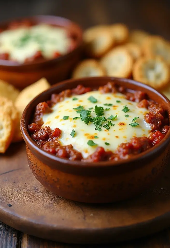 27 Ground Beef Dip Recipes That Feed a Hungry Crowd - 9. Italian Beef and Tomato Dip