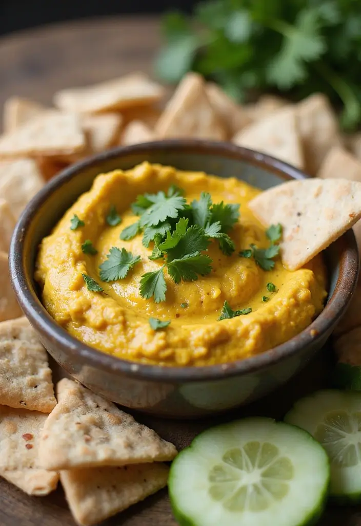 27 Healthy Cottage Cheese Dip Recipes Packed with Protein - 20. Curried Cottage Cheese Dip