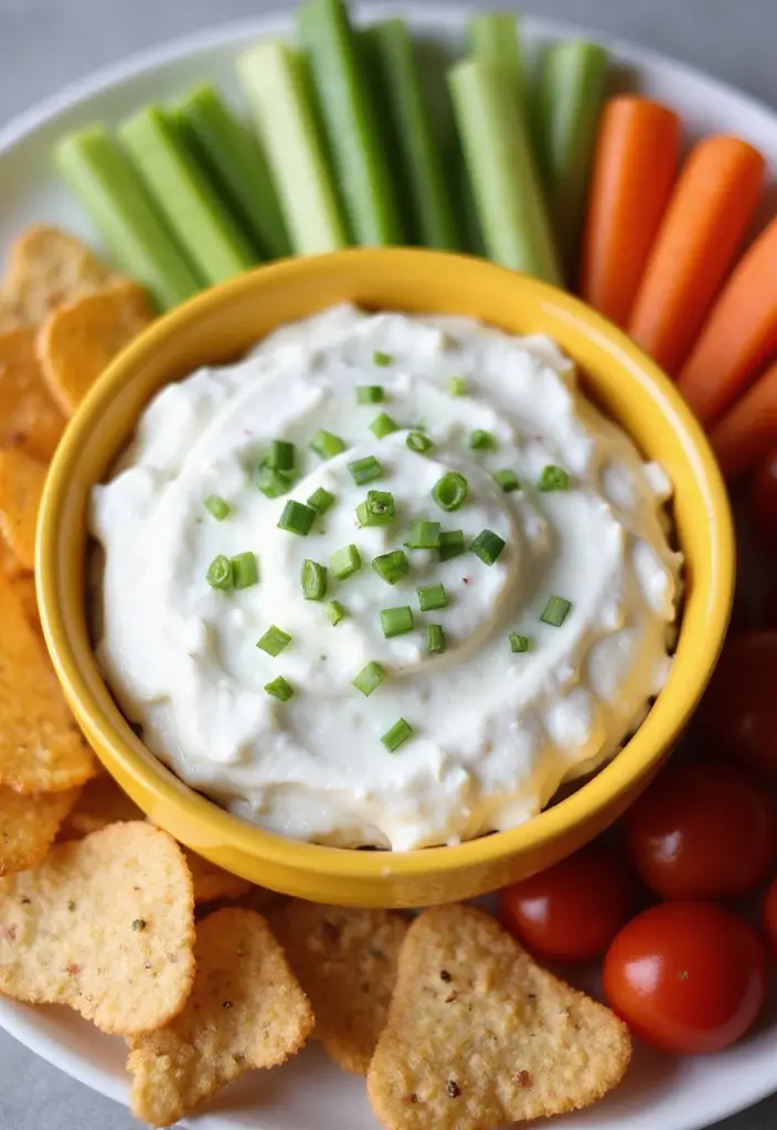27 Healthy Cottage Cheese Dip Recipes Packed with Protein - 8. Ranch Cottage Cheese Dip