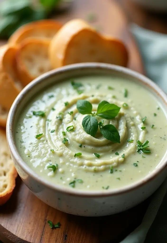 27 Trader Joe’s Spinach Artichoke Dip Recipes You’ll Crave - 14. Spinach Artichoke Dip Chilled Soup