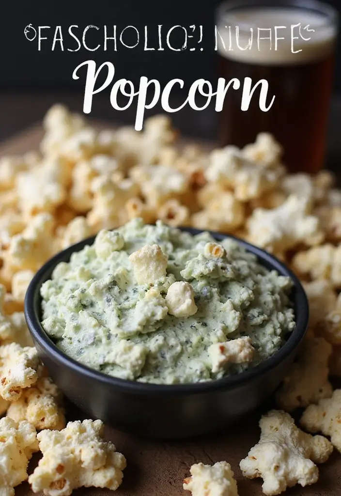 27 Trader Joe’s Spinach Artichoke Dip Recipes You’ll Crave - 24. Spinach Artichoke Dip Popcorn