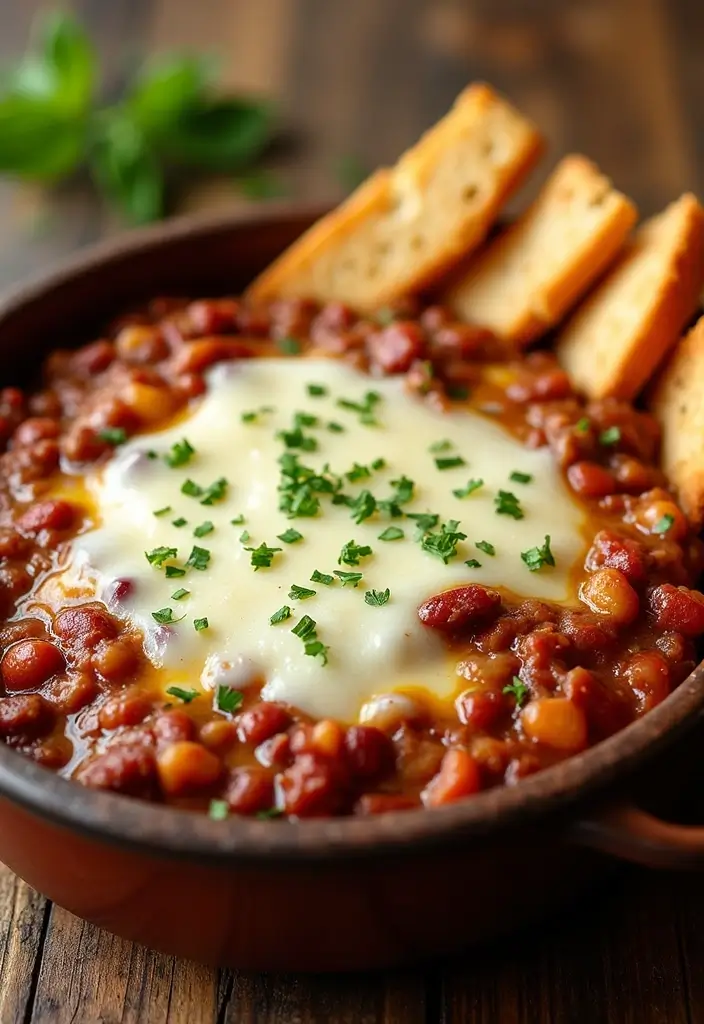28 Beef and Bean Dip Recipes That Feed a Crowd - 10. Italian Beef and Bean Dip